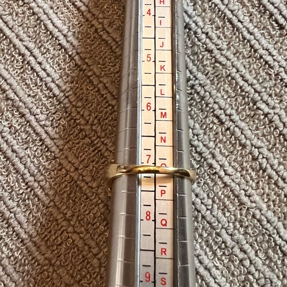 Diamonique Gold Marquise Cut Ring with Art Deco Elegance - Picture 14 of 15